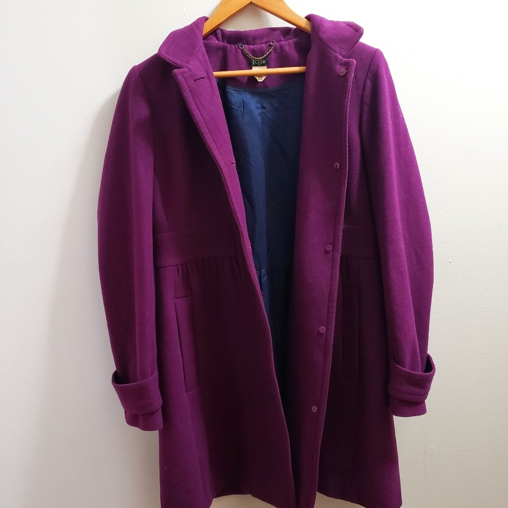 Magenta J. Crew Wool Coat